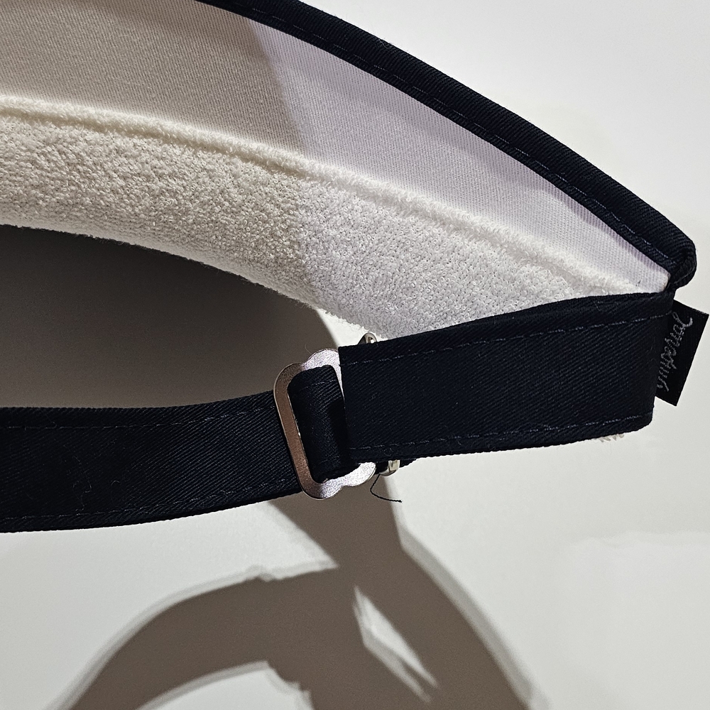 Men's Black Oakmont Visor - Picture 4 of 6